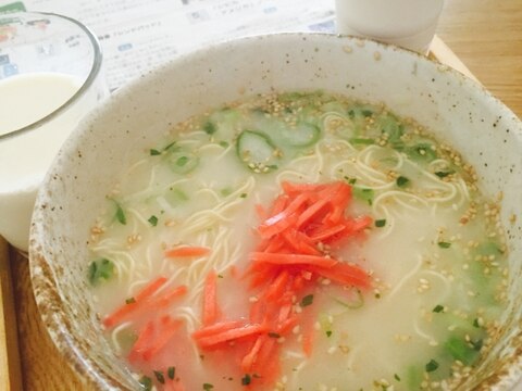 大根葉入り九州ラーメン